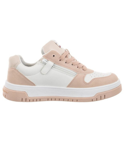 Tommy Hilfiger Flag Low Cut Lace-Up Sneaker Pink/White T3A9-32719-1467 X054 (TH670-a) spordijalatsid