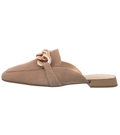 Caprice Beżowe 9-27104-20 317 Bark Suede (CP359-a) Naiste kingad/klappide klapid