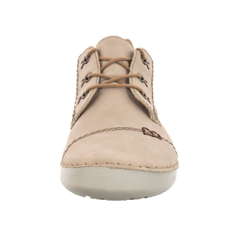 Rieker Beżowe 52520-62 (RI78-b) kingad