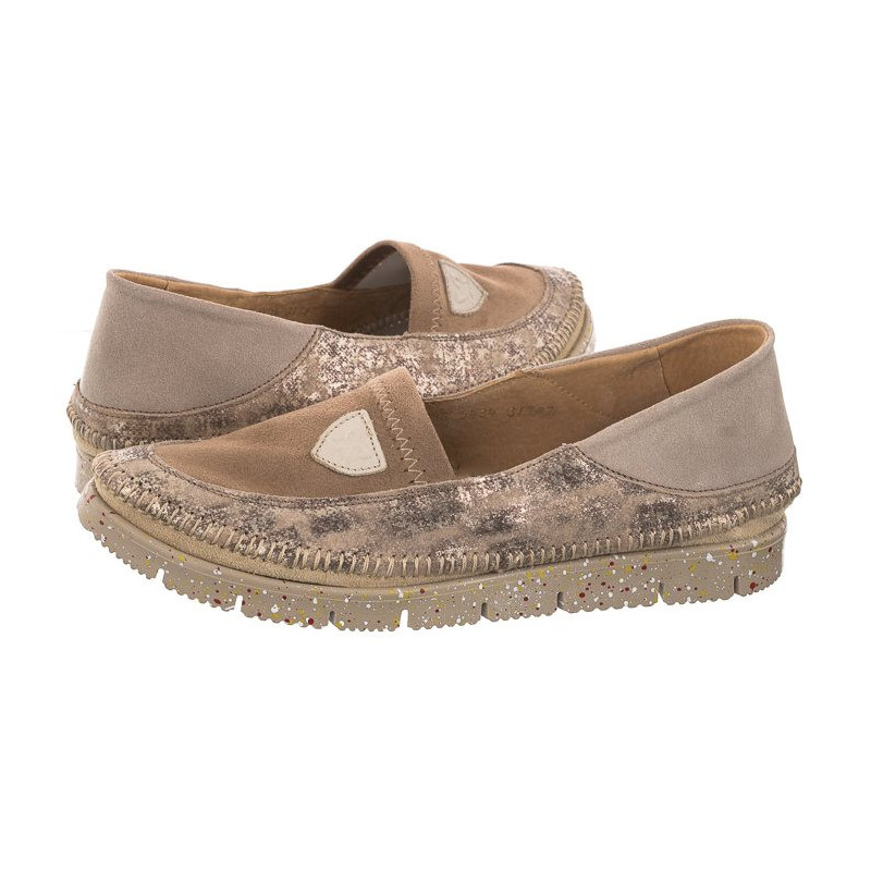 Maciejka Beżowe/Złote 05434-10/00-5 (MA1008-a) kingad