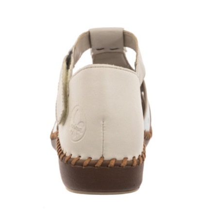 Rieker Beżowe M1655-61 (RI80-b) sandaalid