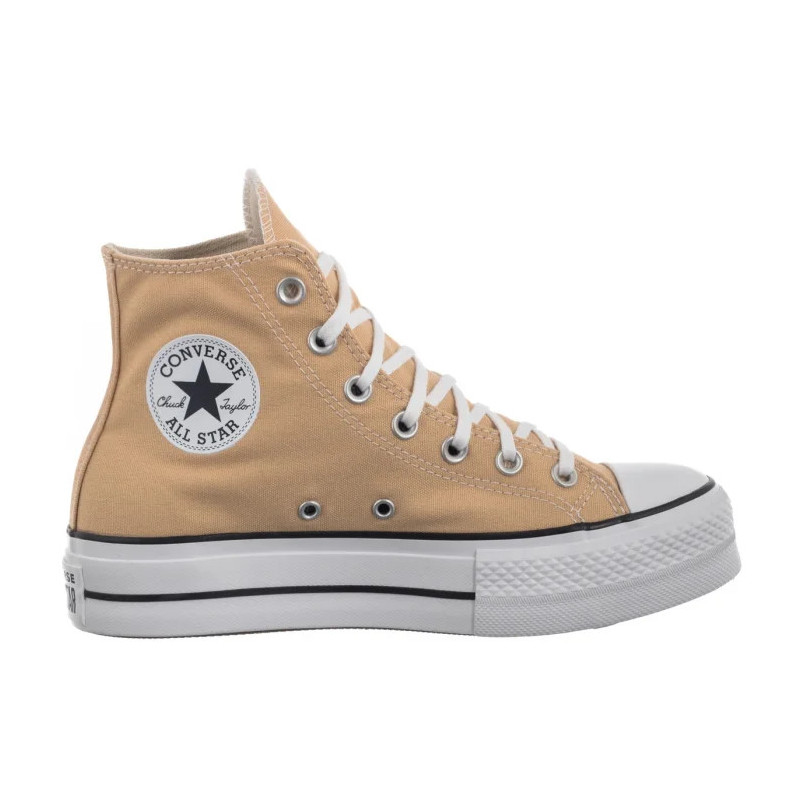 Converse CTAS Lift Hi Coastal Dune/White/Black A11874C (CO596-j) kingad