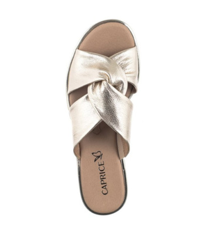 Caprice Złote 9-27100-42 959 Platin Metal (CP361-a) Naiste kingad/klappide klapid