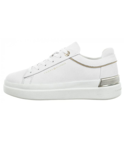 Tommy Hilfiger Lux Metallic Cupsole Sneaker White FW0FW07030 YBS (TH764-a) spordijalatsid