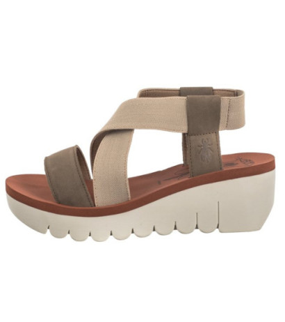 FLY London Yabi Cupi/Elas Milti/Beig/Bric P144922011 (FL383-b) kingad