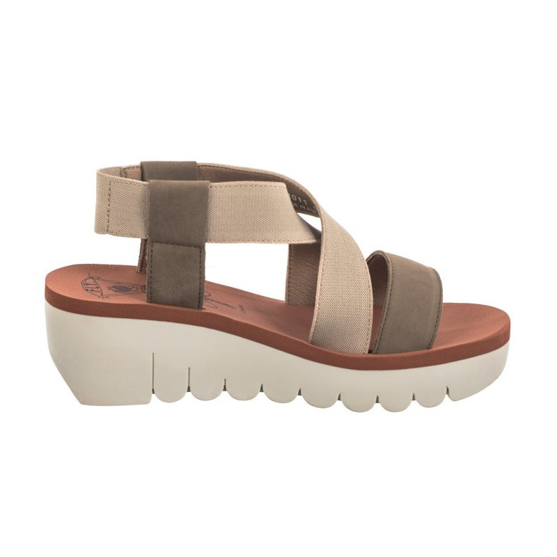 FLY London Yabi Cupi/Elas Milti/Beig/Bric P144922011 (FL383-b) kingad