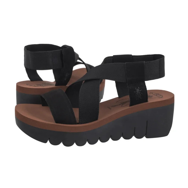 FLY London Yabi Blk/Blk Brick P144922013 (FL383-d) kingad