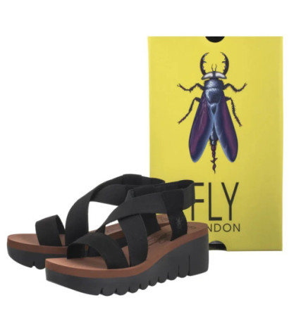 FLY London Yabi Blk/Blk Brick P144922013 (FL383-d) kingad
