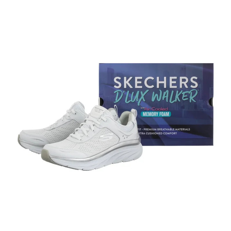 Skechers D'Lux Walker Infinite Motion White/Silver 149023/WSL (SK151-c) spordijalatsid