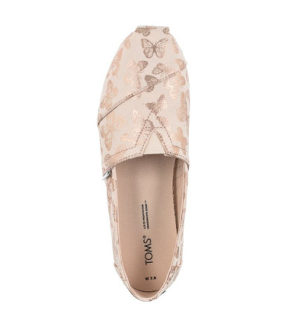 Toms Alpargata Dusty Peach Foil Butterflies 10019630 (TS36-a) kingad