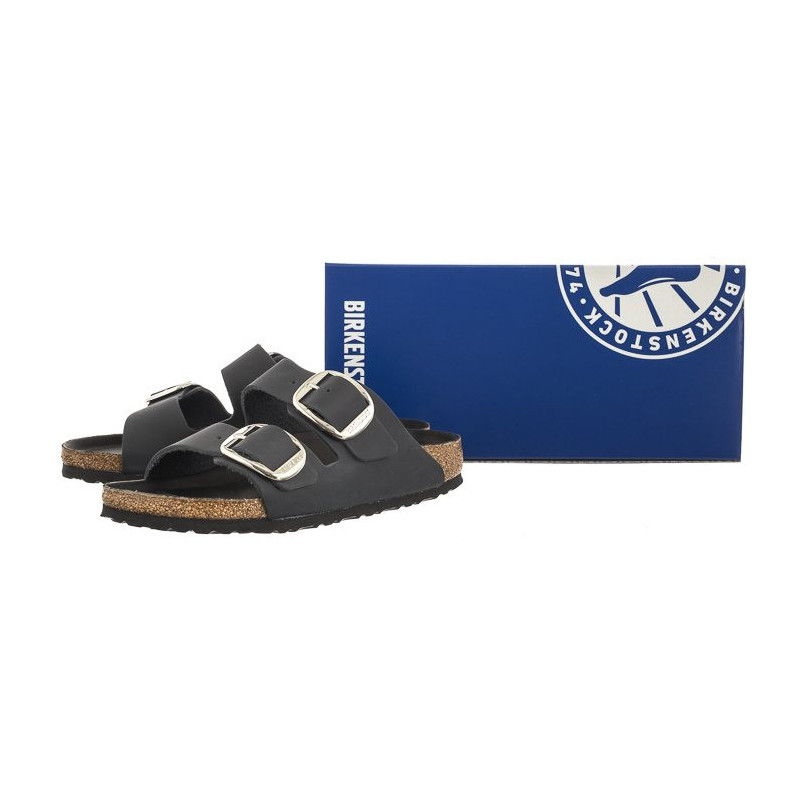 Birkenstock Arizona Big Buckle Black 1011075 (BK210-b) Naiste kingad/klappide klapid