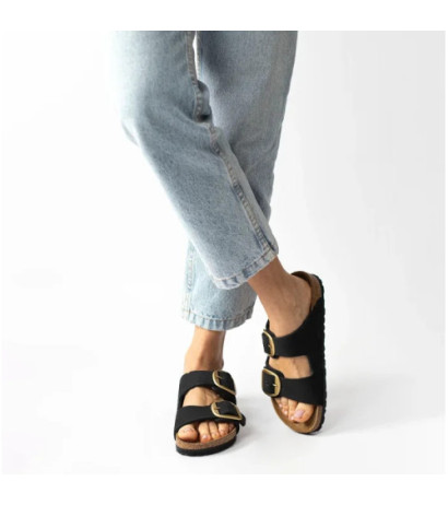 Birkenstock Arizona Big Buckle Black 1023290 (BK211-a) Naiste kingad/klappide klapid