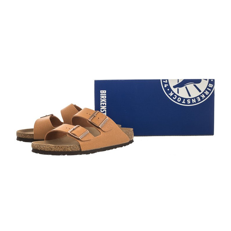 Birkenstock Arizona BF Vegan Pecan 1025046 (BK222-a) Naiste kingad/klappide klapid