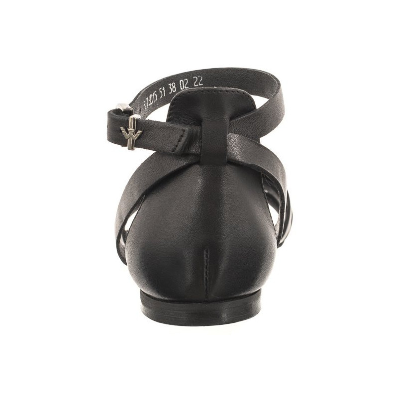 Wojas Czarne 76015-51 (WO154-a) sandaalid