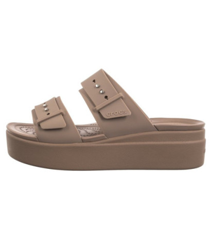 Crocs Brooklyn Buckle Low Wedge Bone 207431-2Q9 (CR293-c) Naiste kingad/klappide klapid