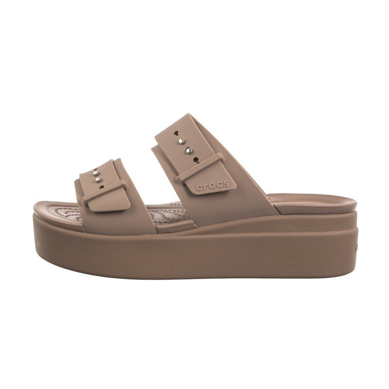 Crocs Brooklyn Buckle Low Wedge Bone 207431-2Q9 (CR293-c) Naiste kingad/klappide klapid