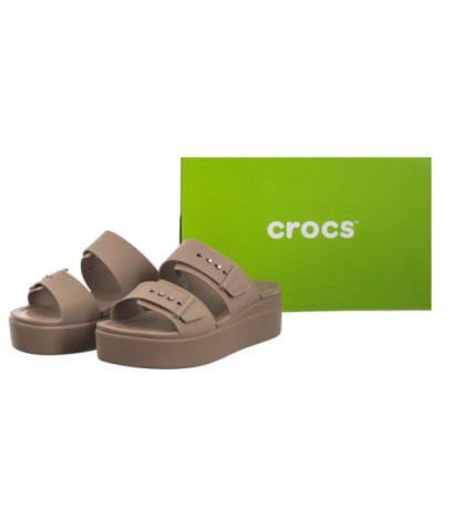 Crocs Brooklyn Buckle Low Wedge Bone 207431-2Q9 (CR293-c) Naiste kingad/klappide klapid