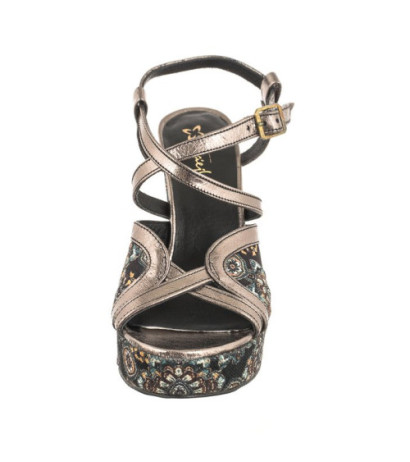 Maciejka Czarny/Kwiaty 06084-01/00-1 (MA1098-b) kingad