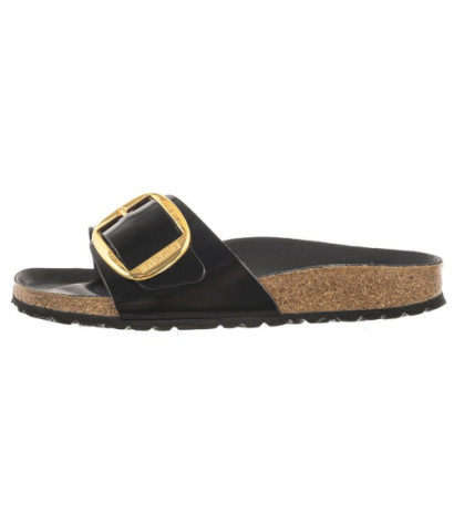 Birkenstock Madrid Big Buckle High-Shine Black 1022650 (BK238-a) Naiste kingad/klappide klapid