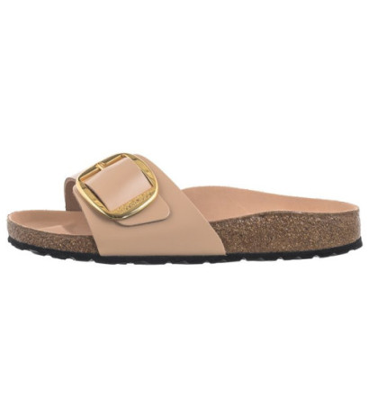 Birkenstock Madrid Big Buckle High-Shine New Beige 1026496 (BK238-b) Naiste kingad/klappide klapid