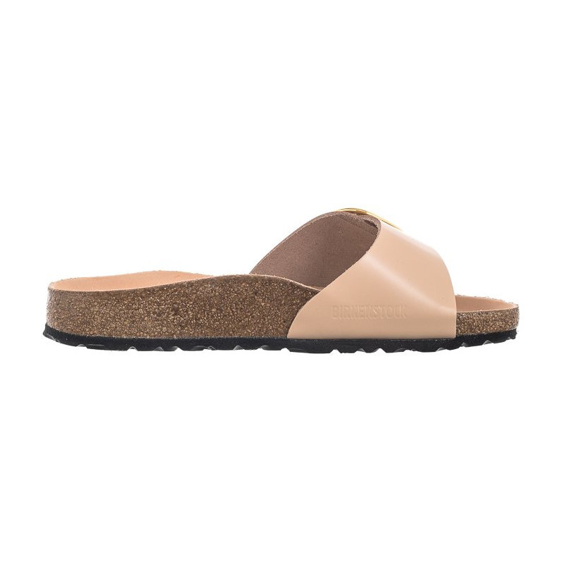 Birkenstock Madrid Big Buckle High-Shine New Beige 1026496 (BK238-b) Naiste kingad/klappide klapid