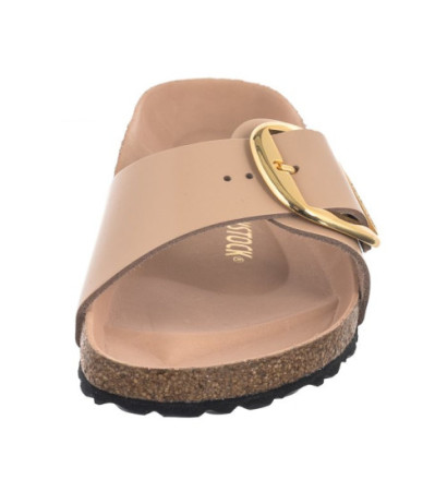 Birkenstock Madrid Big Buckle High-Shine New Beige 1026496 (BK238-b) Naiste kingad/klappide klapid