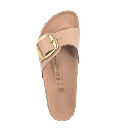 Birkenstock Madrid Big Buckle High-Shine New Beige 1026496 (BK238-b) Naiste kingad/klappide klapid