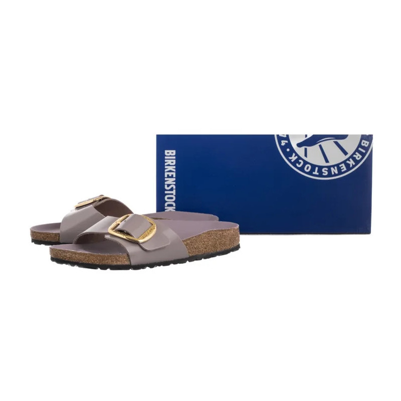 Birkenstock Madrid Big Buckle High-Shine Faded Purple 1029843 (BK238-f) Naiste kingad/klappide klapid