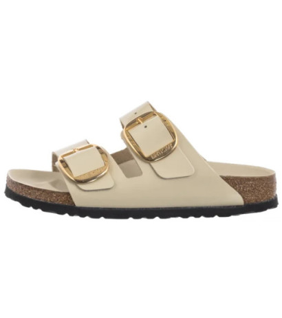 Birkenstock Arizona Big Buckle High-Shine Ecru 1026128 (BK239-g) Naiste kingad/klappide klapid