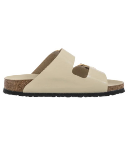 Birkenstock Arizona Big Buckle High-Shine Ecru 1026128 (BK239-g) Naiste kingad/klappide klapid