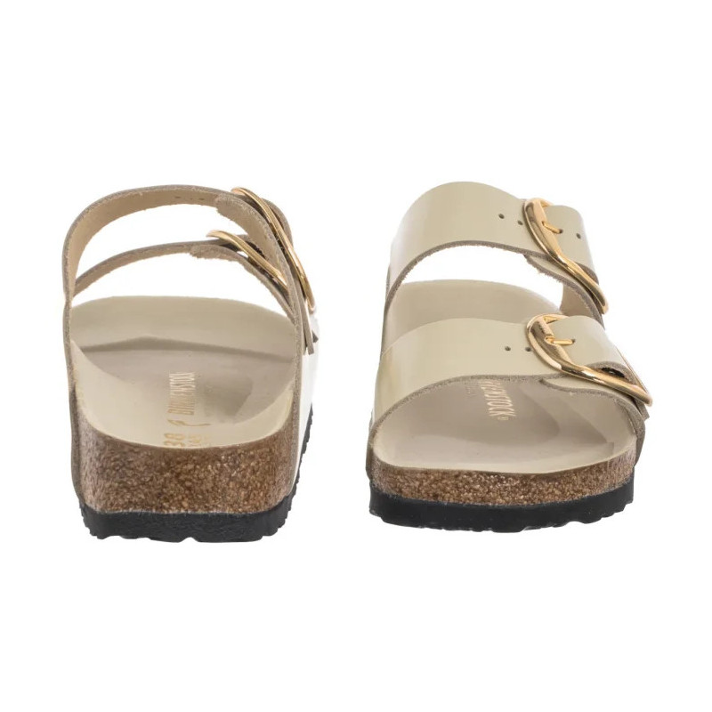 Birkenstock Arizona Big Buckle High-Shine Ecru 1026128 (BK239-g) Naiste kingad/klappide klapid