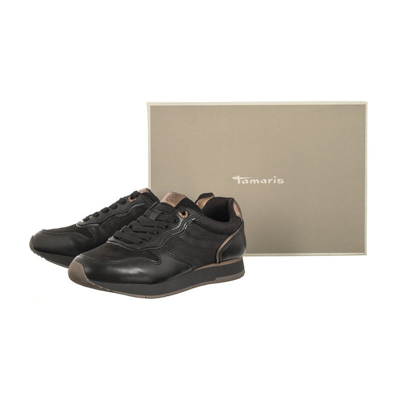 Tamaris Czarne 1-23602-41 096 Black/Copper (TM461-a) spordijalatsid