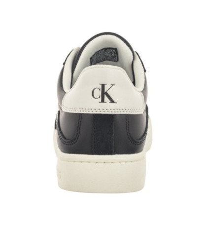 Calvin Klein Classic Cupsole Laceup Mix Lth Black/Bright White/Silver YW0YW01057 BEH (CK353-a) spordijalatsid