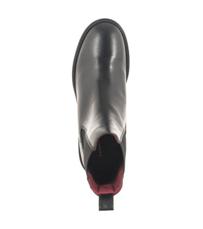 Tommy Hilfiger Elevated Wedge Bootie Black FW0FW07857 BDS (TH861-a) saapad