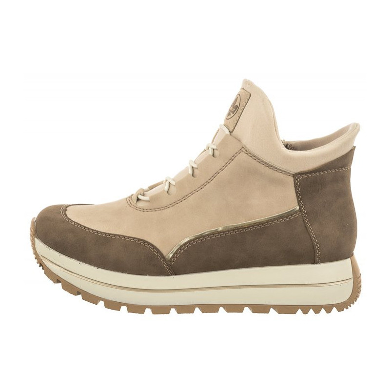 Rieker Beżowe N4051-62 Beige (RI135-a) kingad