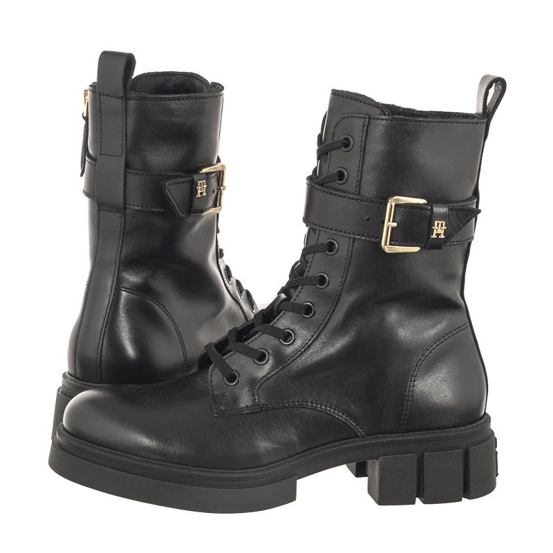 Tommy Hilfiger Cool Feminine Bikerboot Black FW0FW07322 BDS (TH908-a) kingad