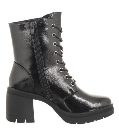 Sergio Leone Czarne Lakierowane BT 208 (SL497-a) kingad