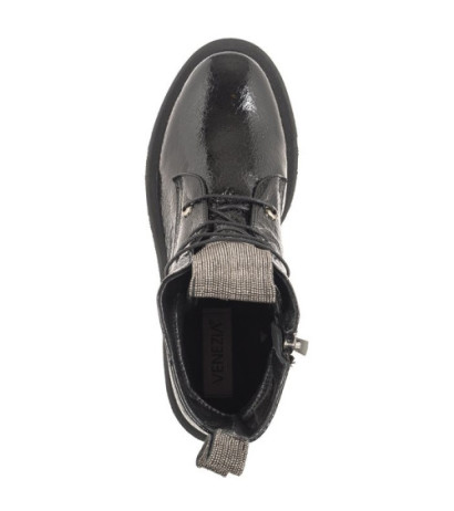 Venezia Czarne Lakierowane 00101436R (VE736-a) kingad