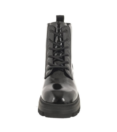 Calvin Klein Chunky Combat Laceup Boot Wn Triple Black YW0YW01265 0GT (CK397-a) kingad