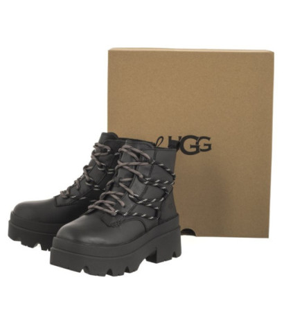 UGG W Brisbane Lace Up 1149650 BLK (UA97-a) kingad