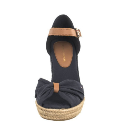 Tommy Hilfiger Basic Open Toe High Wedge Space Blue FW0FW04784 DW6 (TH1013-b) kingad