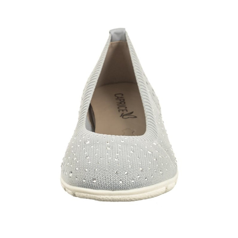 Caprice Szare 9-22107-42 270 LT. Grey Knit  (CP397-b) baleriinid
