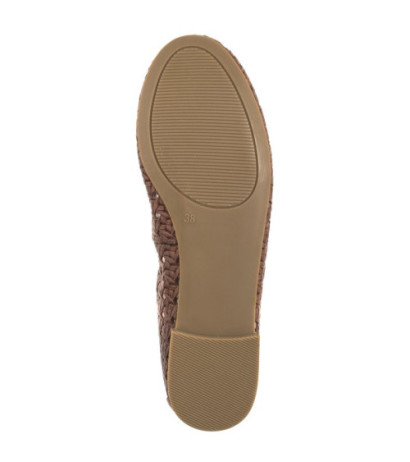 Caprice Brązowe 9-22109-42 303 Cognac Nappa (CP399-a) baleriinid