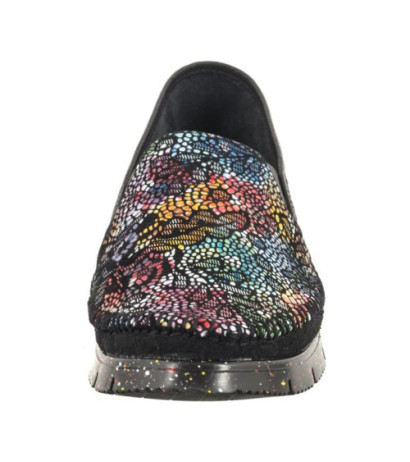 Maciejka Czarne/Kwiaty 03512-56/00-0 (MA1168-a) kingad