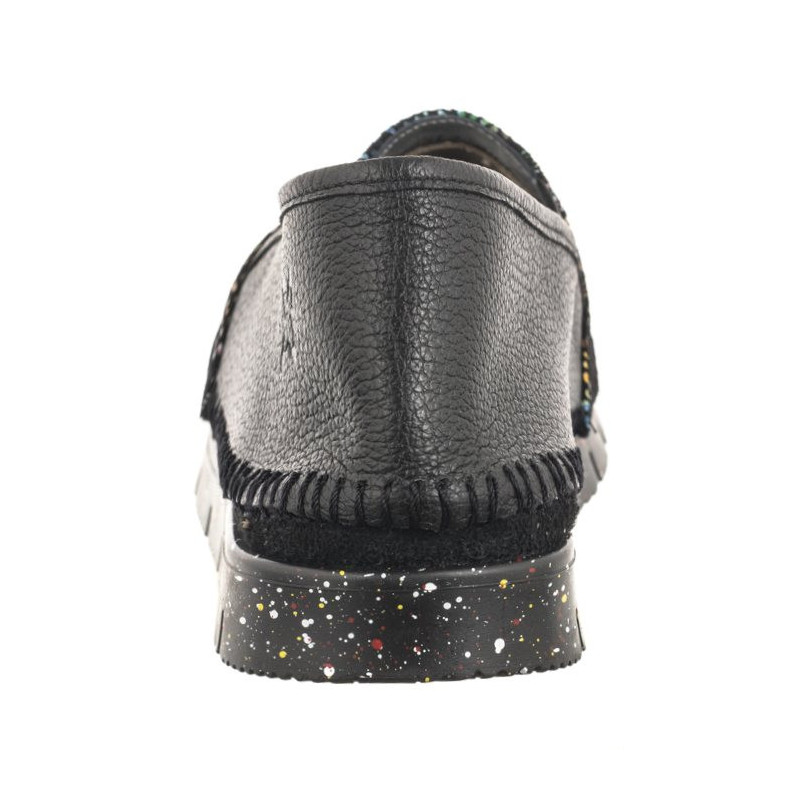 Maciejka Czarne/Kwiaty 03512-56/00-0 (MA1168-a) kingad