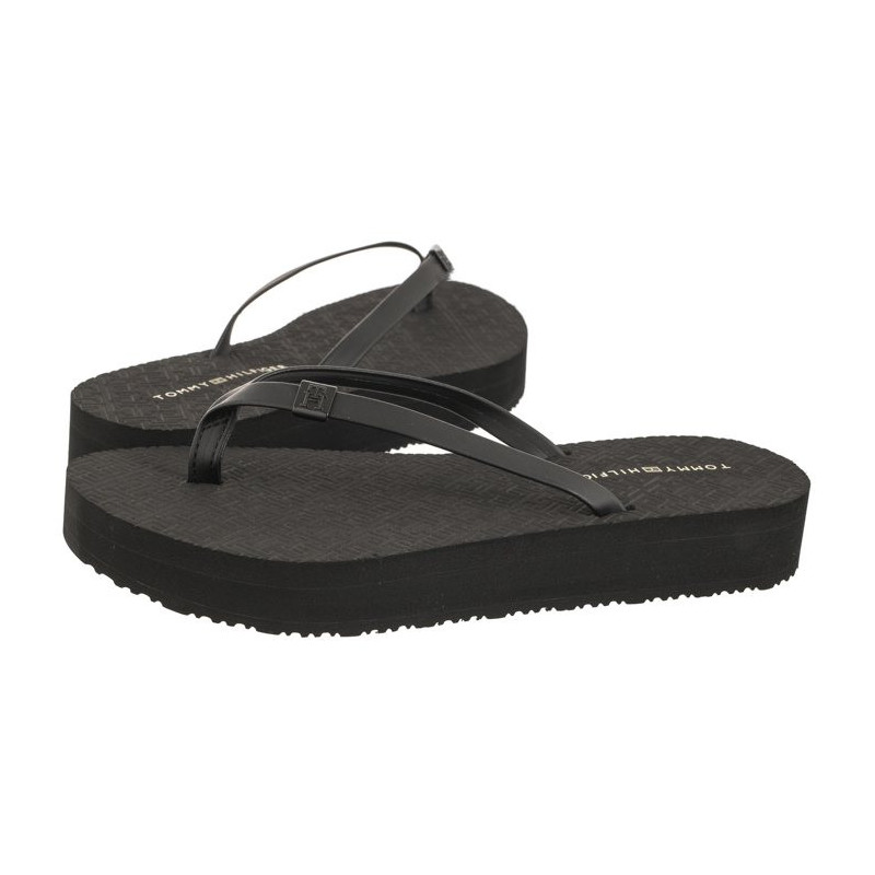Tommy Hilfiger Monogram Beach Sandal Black FW0FW07854 BDS (TH1031-a) kingad