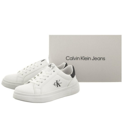 Calvin Klein Low Cut Sneaker V3X9-80876-1355 X002 White/Black  (CK468-a) kingad
