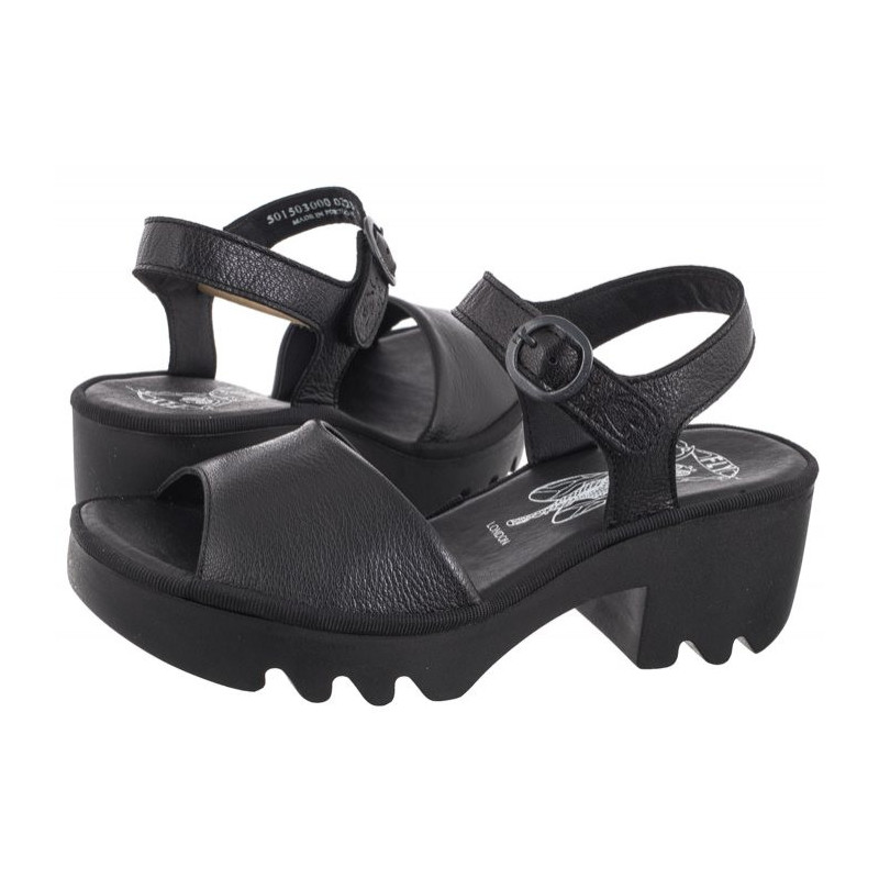 FLY London Tull Mousse Black/Black P501503000 (FL403-a) kingad