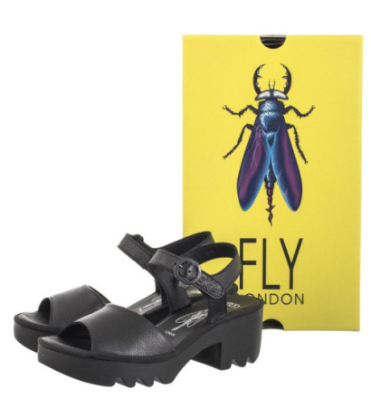 FLY London Tull Mousse Black/Black P501503000 (FL403-a) kingad