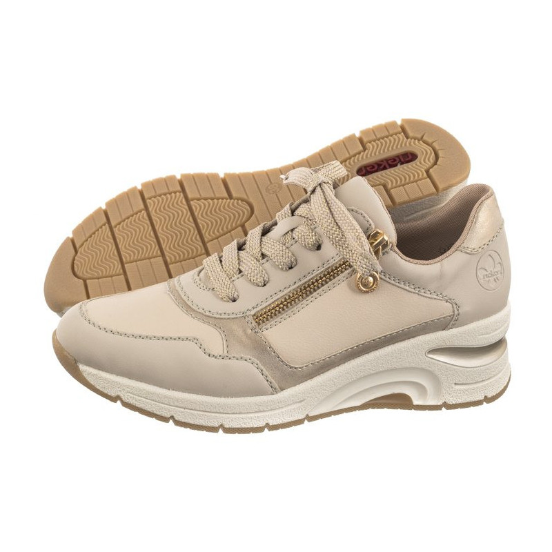 Rieker Beżowe N9301-60 Beige (RI155-a) spordijalatsid